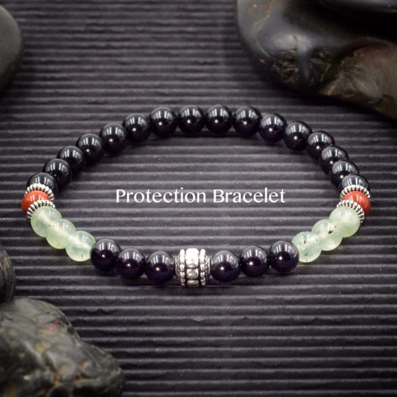 Protection Intention Bracelet | Beaded Bracelet | Handmade to Order - Picture 1 of 2
